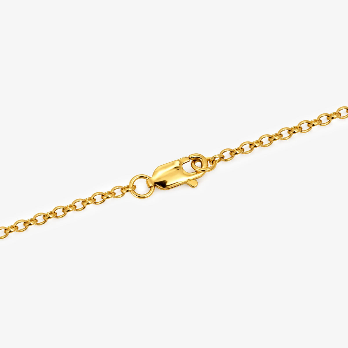 9ct Yellow Gold Celtic Knot Pendant Necklace on Belcher Chain