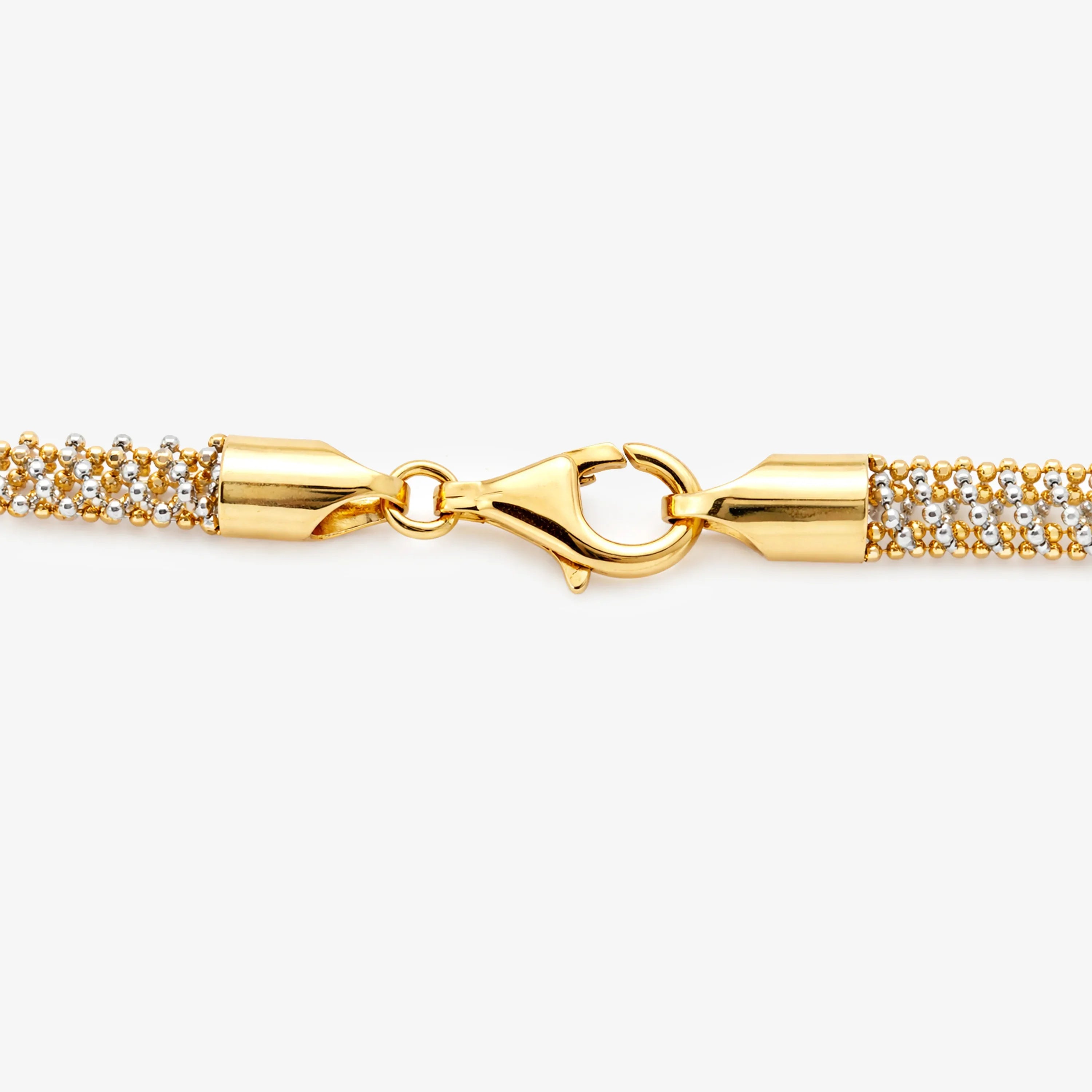 14ct Yellow Gold Fancy Ball Link Chain