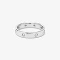 18ct White Gold Diamond Set Wedding Band
