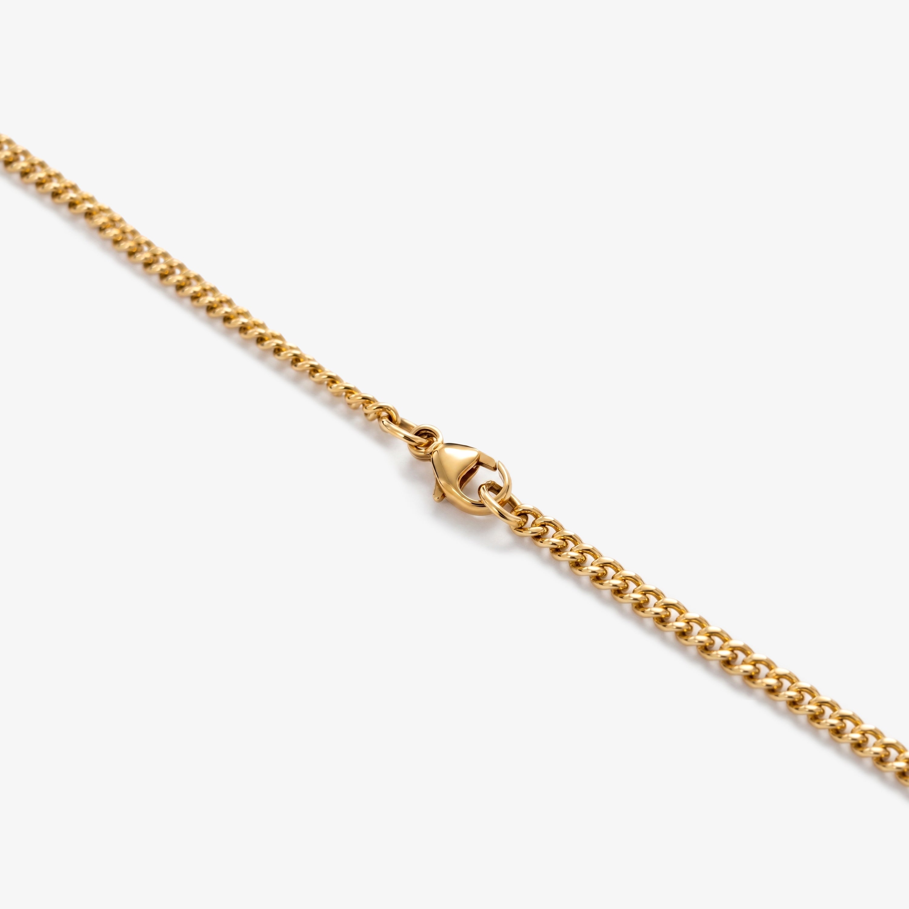 18ct Gold Cultured Pearl Pendant with 9ct Curb Chain