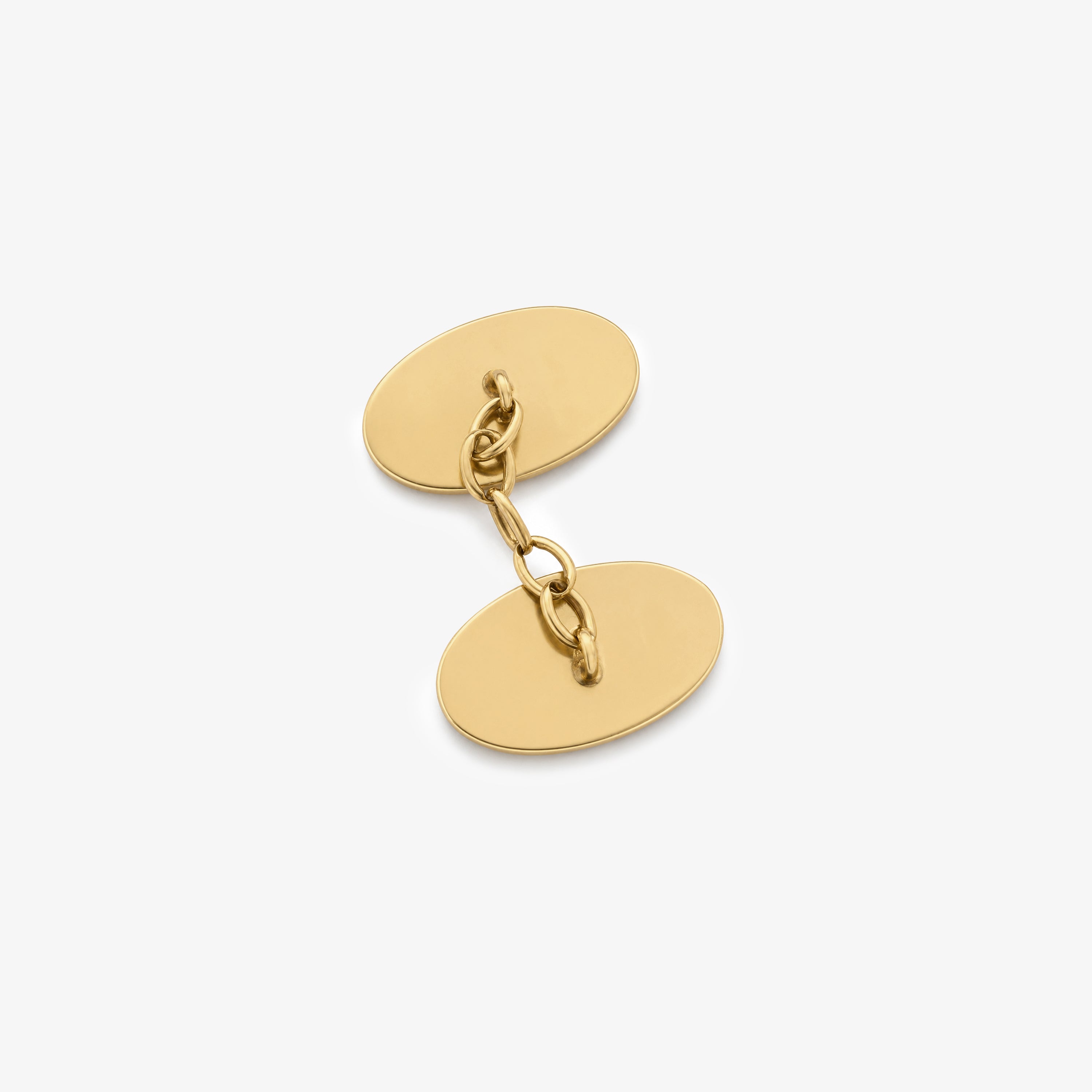 9ct Gold Art Deco Honeycomb Cufflinks
