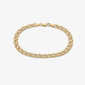 9ct Yellow Gold Double Link Bracelet