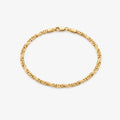 9ct Yellow Gold Fancy Link Bracelet