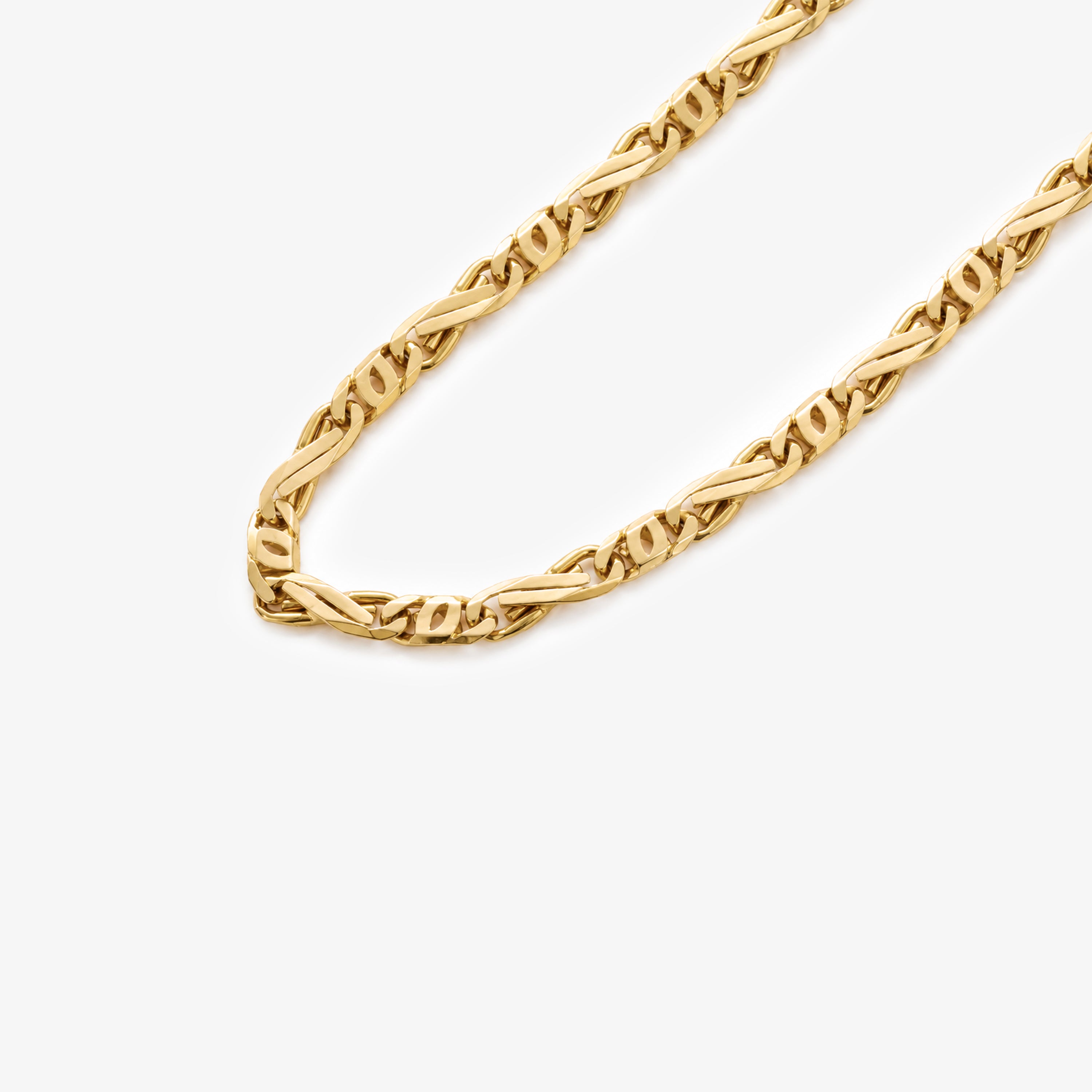 9ct Yellow Gold Fancy Link Bracelet