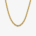 Vintage 18ct Yellow Gold Anchor Link Chain Necklace