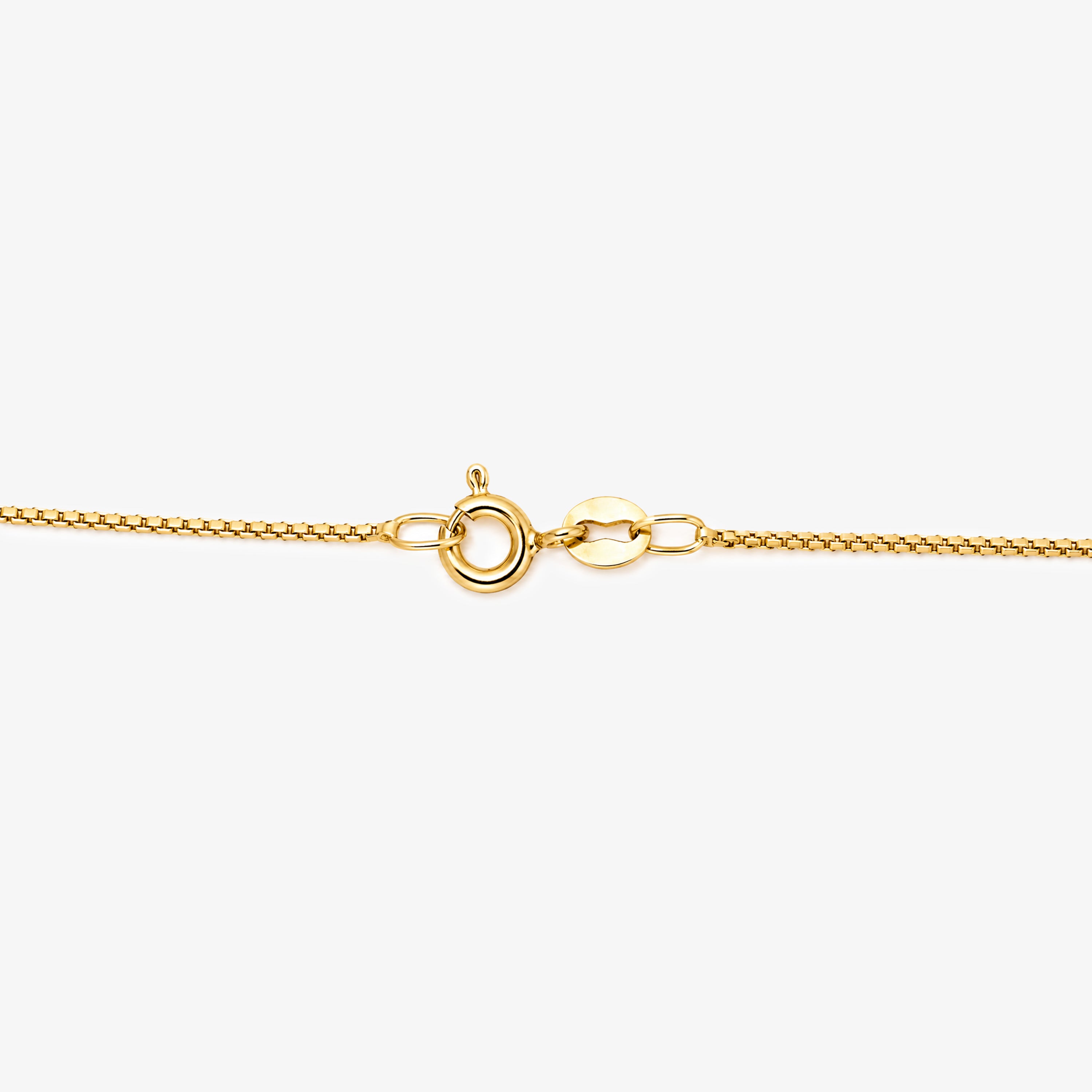 9ct Yellow Gold Marquise Ruby & Diamond Swirl Pendant Necklace