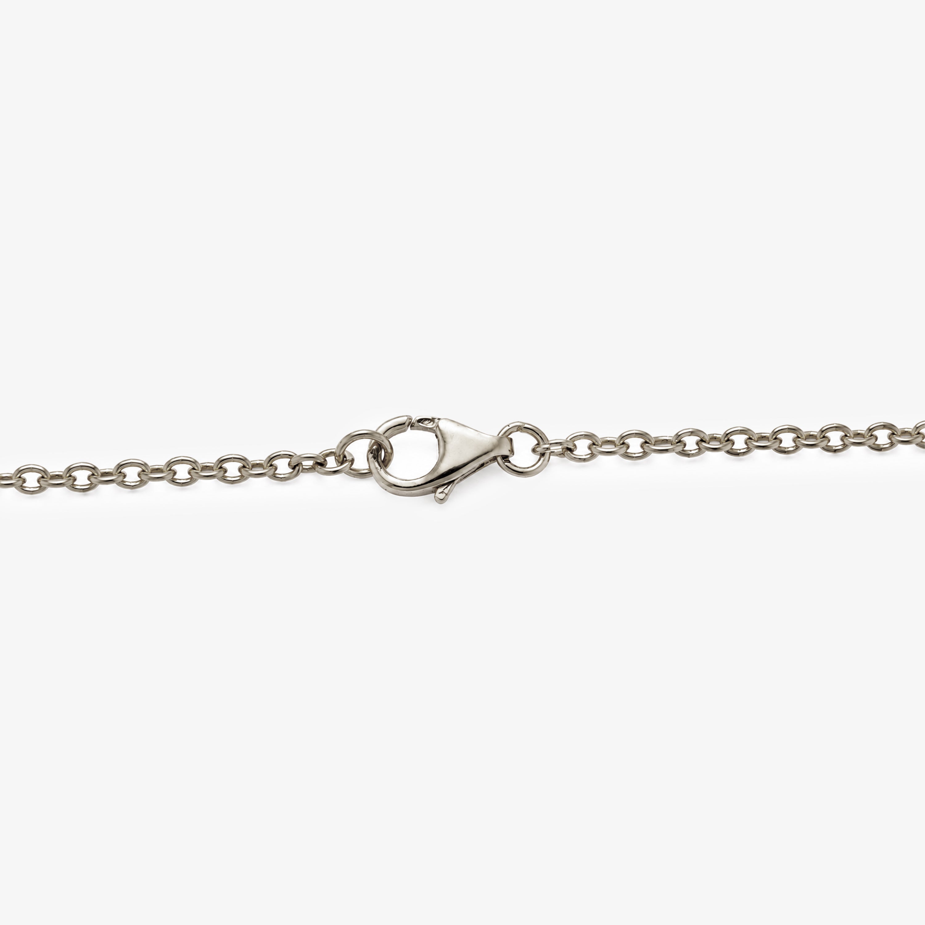 Silver Bezel Set Turquoise Pendant Necklace