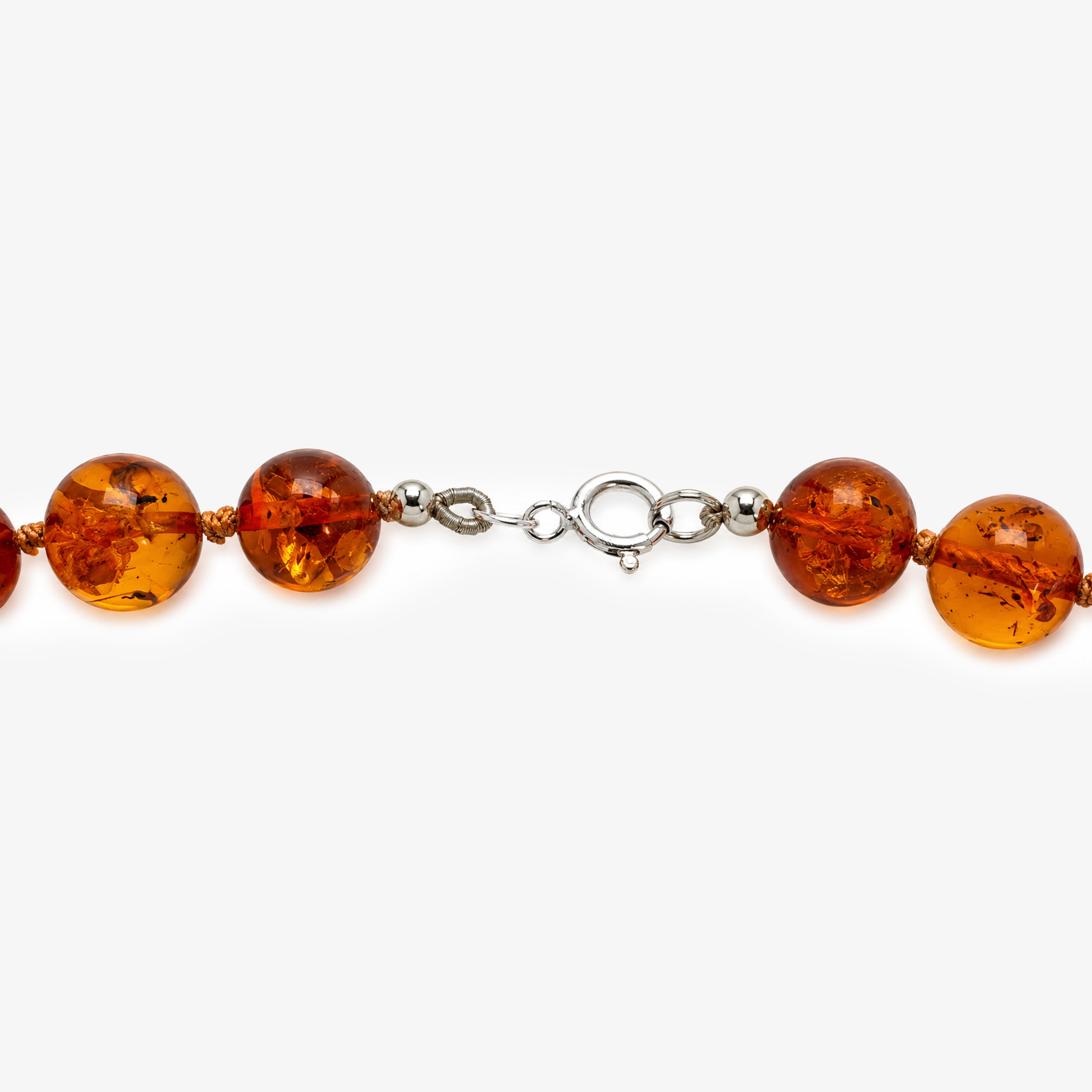 Baltic Amber Graduated Bead Necklace