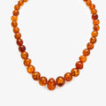Baltic Amber Graduated Bead Necklace