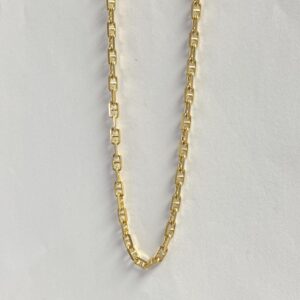 14kt yellow gold Anchor chain 22″