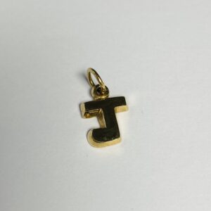 Letter J Charm