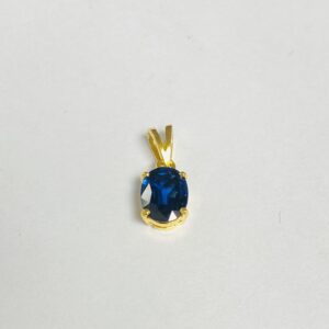 18ct Sapphire pendant