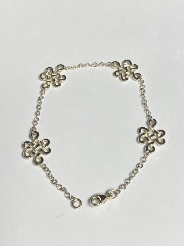 Silver Celtic bracelet (new)