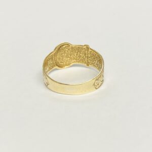 9ct Buckle Ring