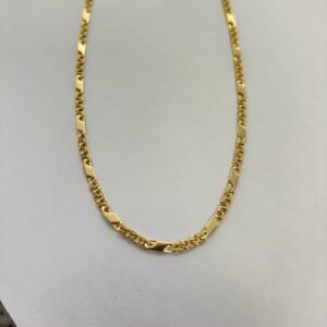 14ct fancy link necklace